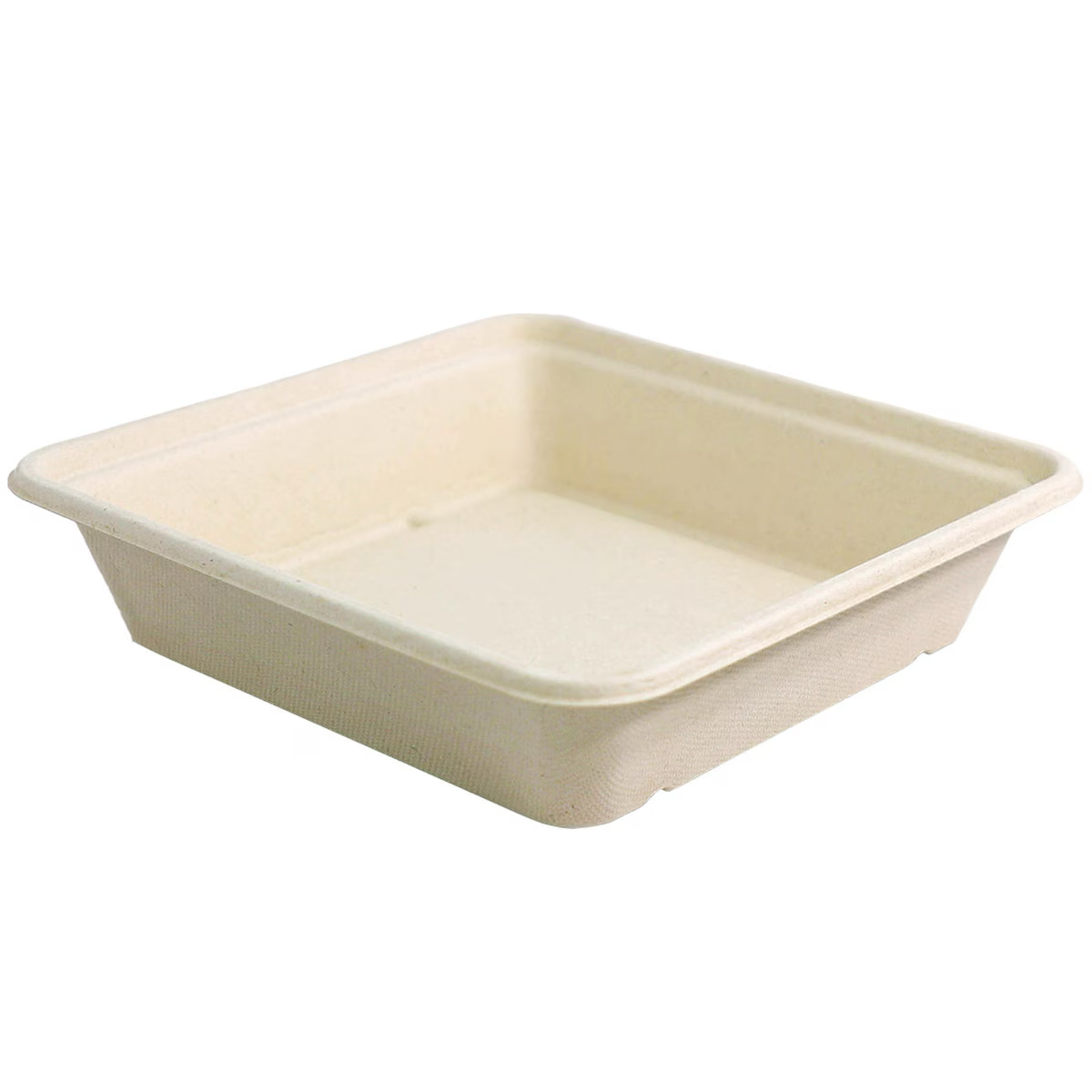 World Centric 8 in Fiber Compostable Takeout Container Plant Fiber (QTY 300), SKU CT-FB-8-LFP