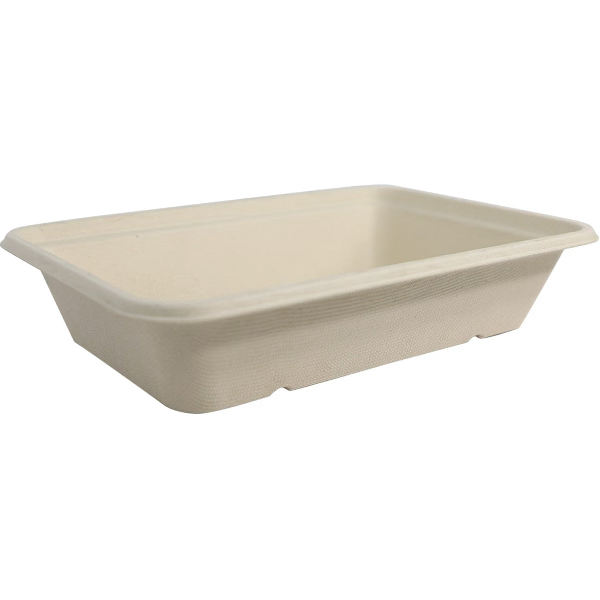 World Centric 9x6 in Fiber Compostable Takeout Container Plant Fiber (QTY 300), SKU CT-FB-96-LFP