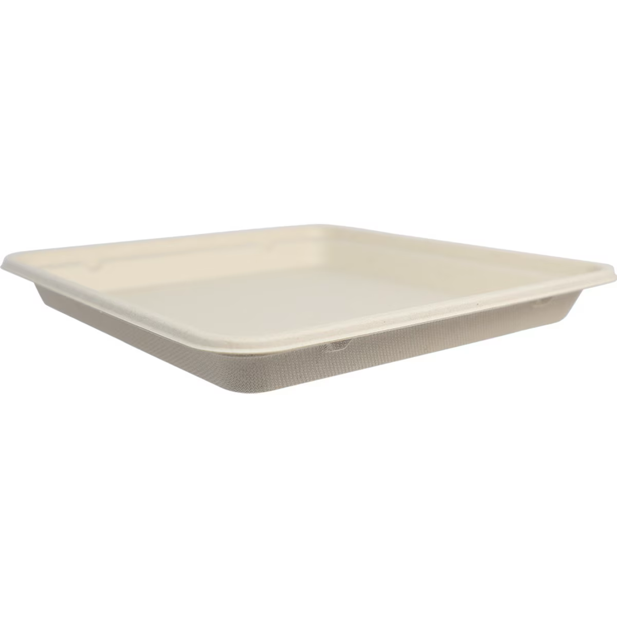 World Centric 9 in Shallow Fiber Compostable Takeout Container Plant Fiber (QTY 300), SKU CT-FB-9S-LFP