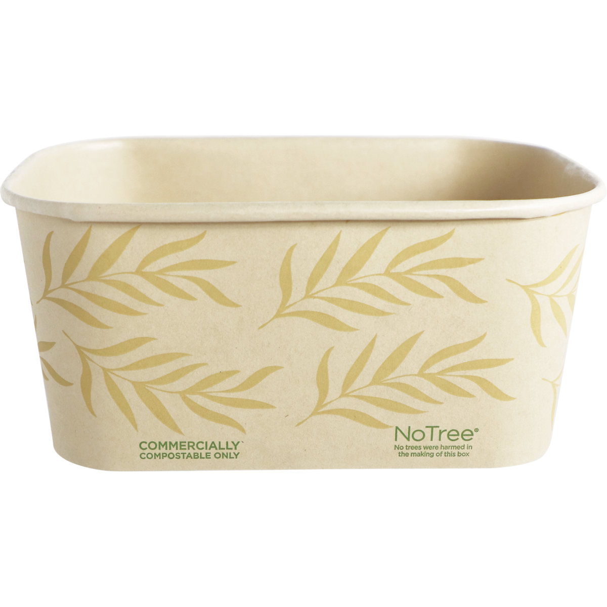 World Centric 32 oz NoTree Rectangular Container (QTY:300)