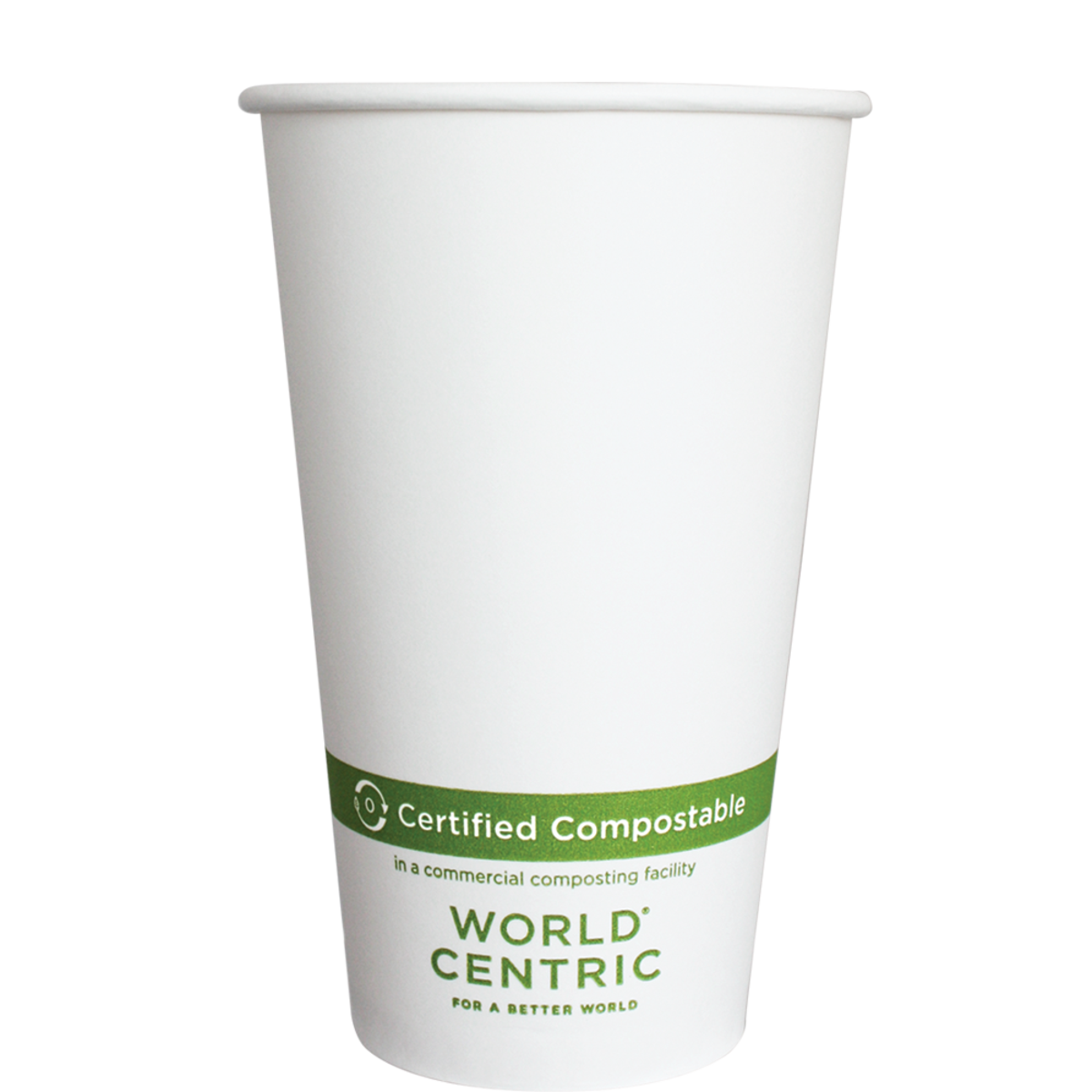 World Centric 16 oz FSC® Paper Hot Cup, Kraft (SKU: CU-PA-16-K)