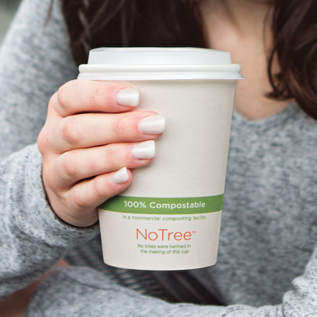 World Centric 12 oz NoTree Paper Hot Cup (QTY:1000)