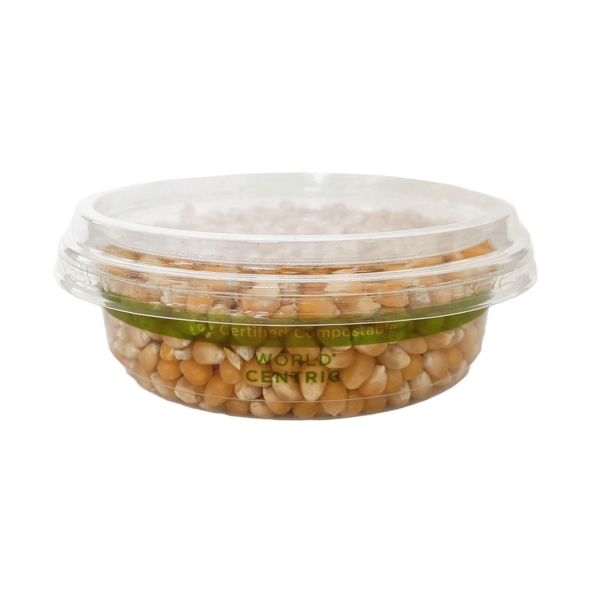 World Centric 8 oz Round Deli, Clear (QTY:1000)