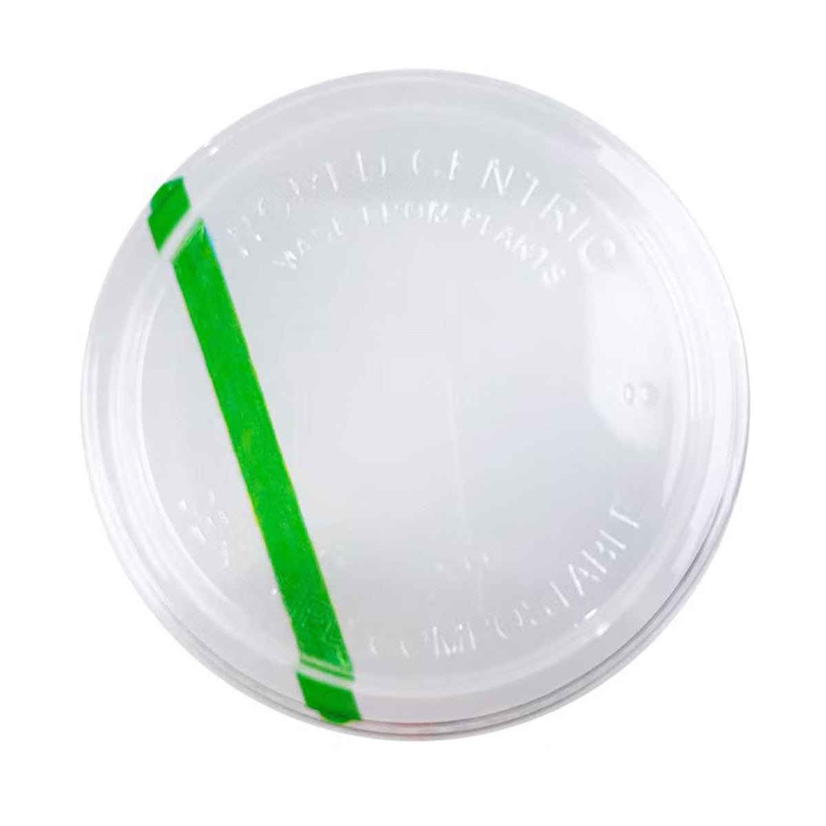 World Centric PLA Lid for 8-32 oz Round Deli Containers Clear Compostable (QTY 1000), SKU DCL-CS-12PR