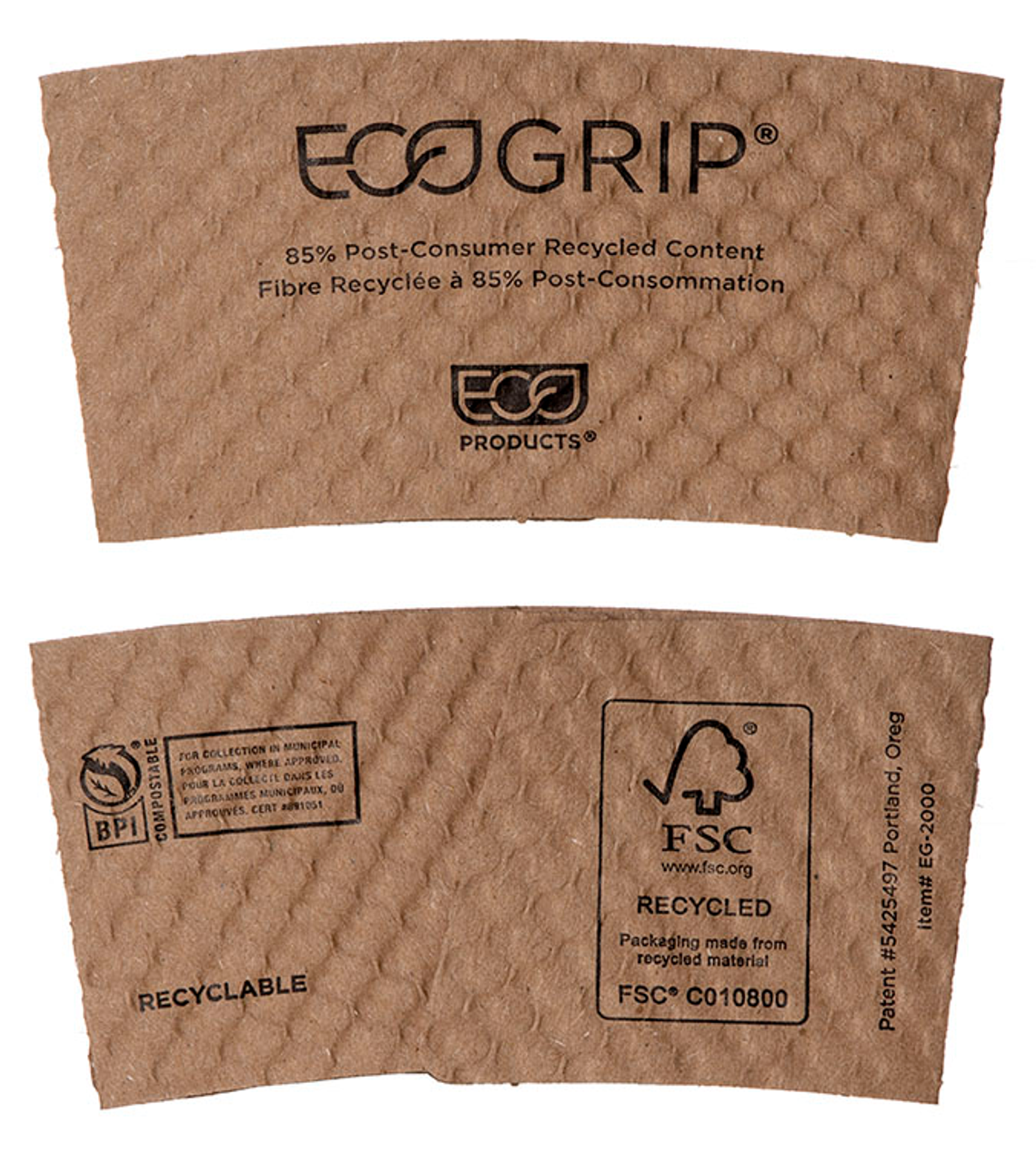 EcoGrip Cup Sleeves (QTY:1300)