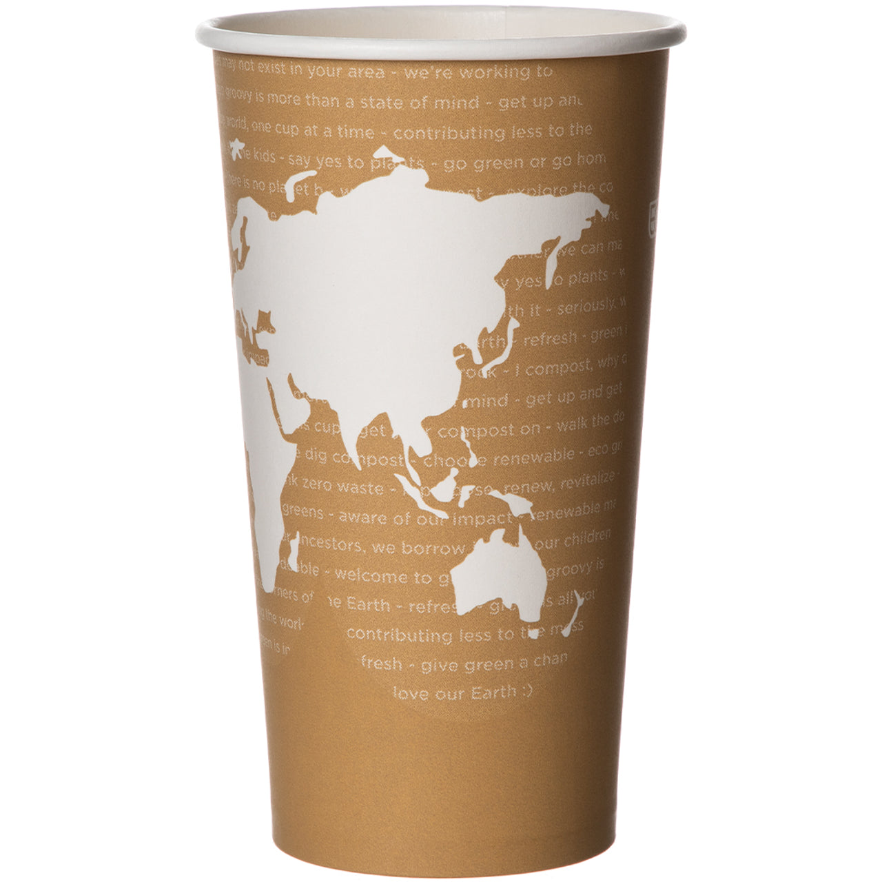 World Art Renewable & Compostable Hot Cups - 20oz (QTY:1000)