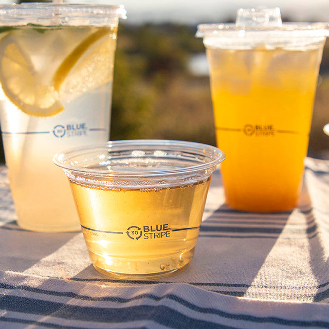 BlueStripe 30% Recycled Content Cold Cups - 9oz (QTY:1000)