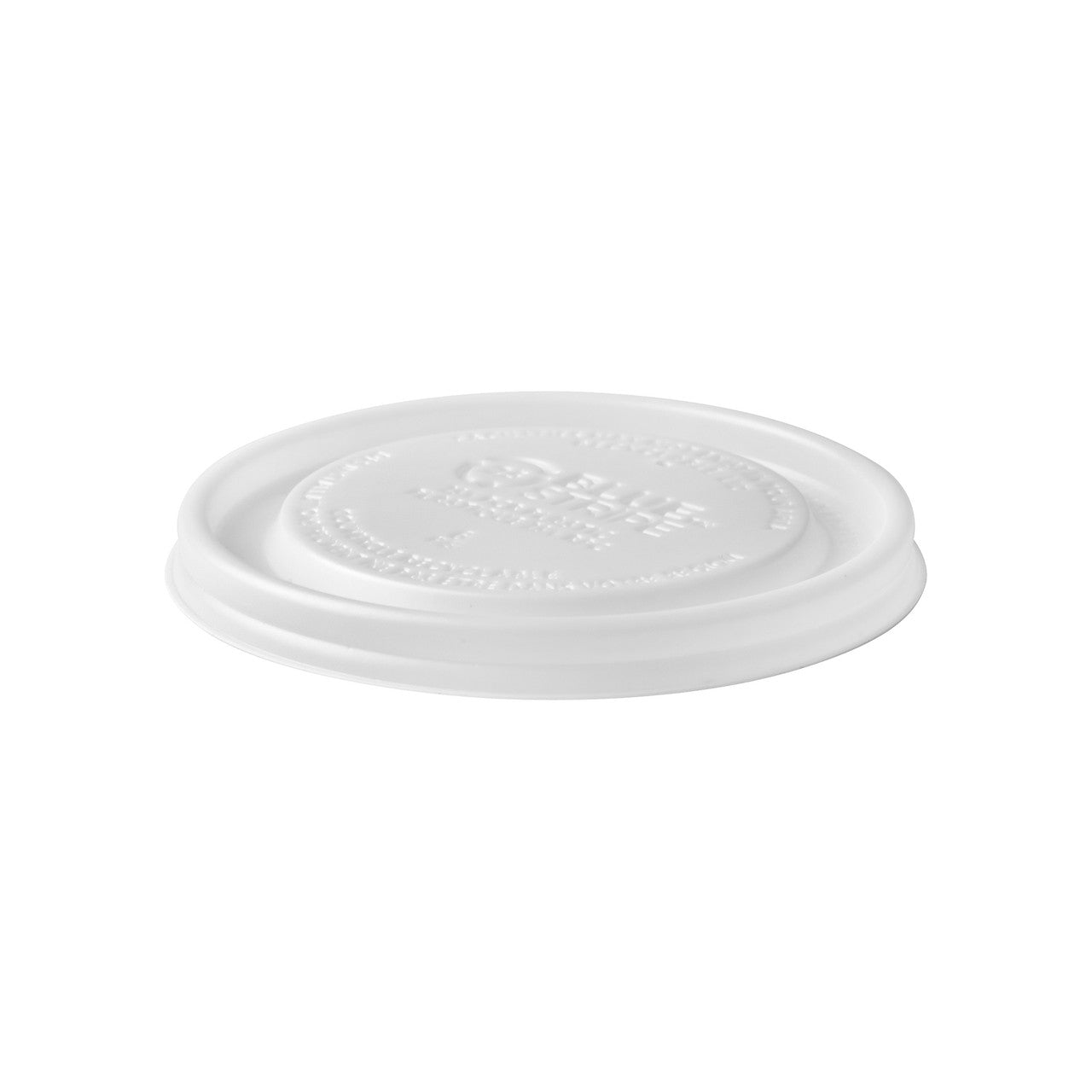 BlueStripe 25% Recycled Content Lids, Fits 8oz Food Containers (QTY:1000)