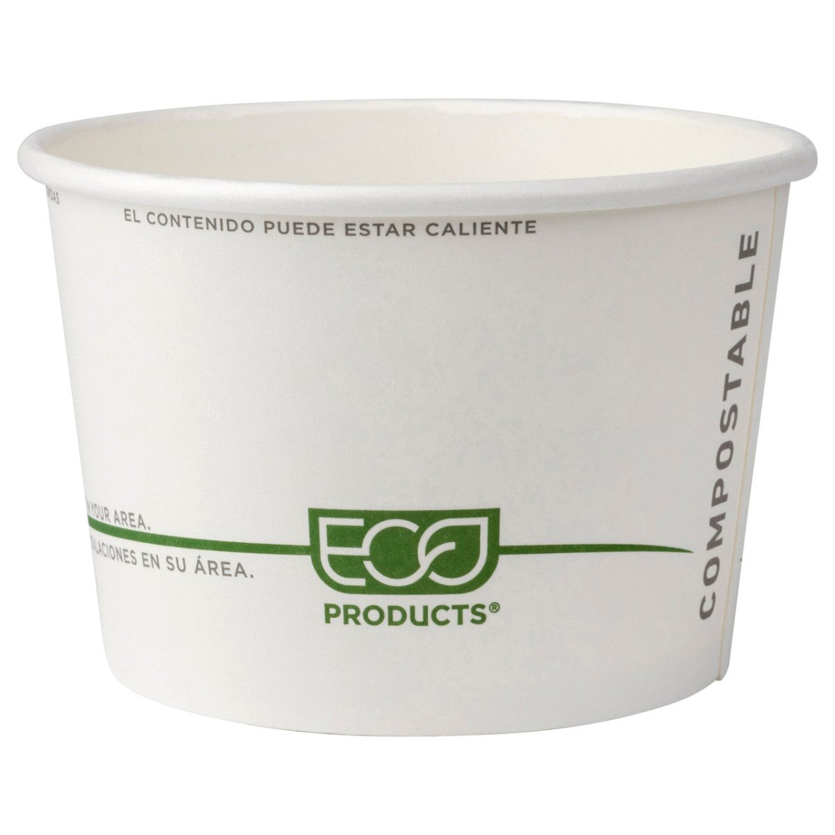 GreenStripe® Renewable & Compostable Food Container - 16oz. (QTY:500)