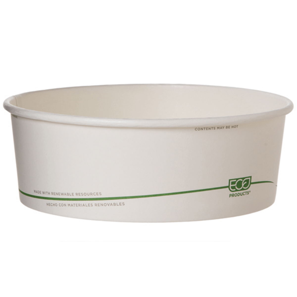 GreenStripe Renewable & Compostable Squat Food Container - 32oz (QTY:300)