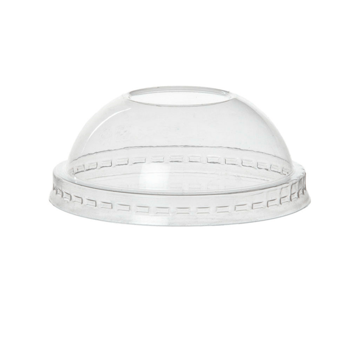 GreenStripe Renewable & Compostable Paper Food Container Dome Lid - 4oz (QTY:1000)