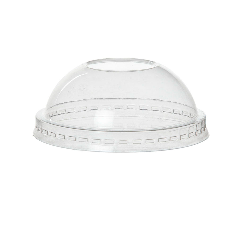 Eco-Products GreenStripe 4 oz Compostable PLA Dome Lid for Paper Food Containers (QTY 1000), SKU EP-BSC4DLID