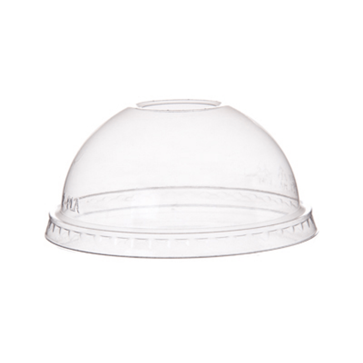 GreenStripe Renewable & Compostable Clear Dome Lid - 8oz, Fits 8oz Paper Food Containers (QTY:1000)