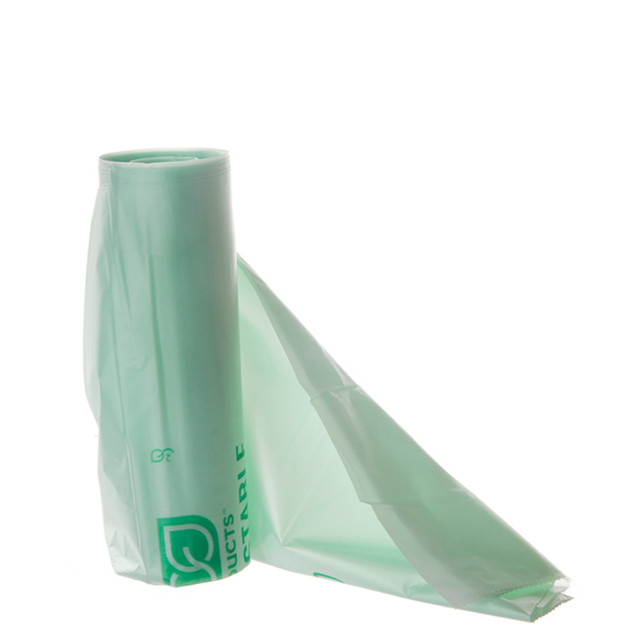 Eco Products EP-CB39 33 gal Trash Can Liner Bags - 39"L x 33"W, PBAT, Green (QTY:200)