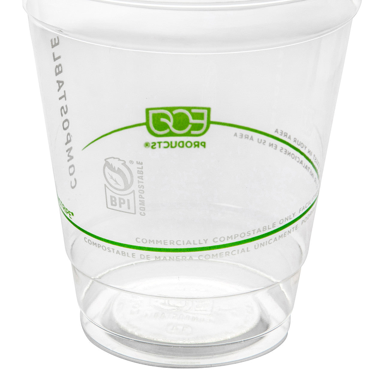 GreenStripe Renewable & Compostable Cold Cups - 7oz (QTY:2000)