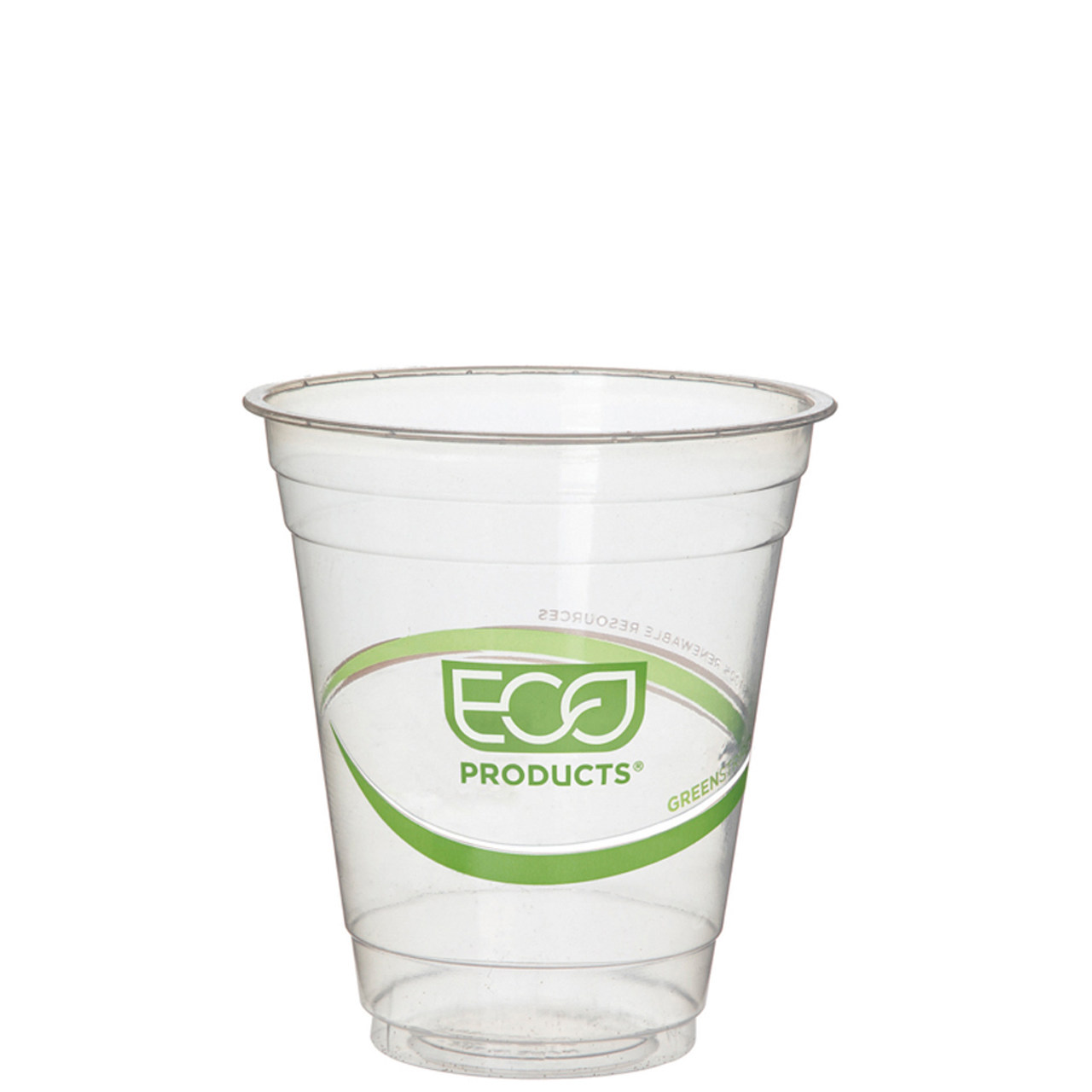 GreenStripe Renewable & Compostable Cold Cups - 12oz (QTY:1000)