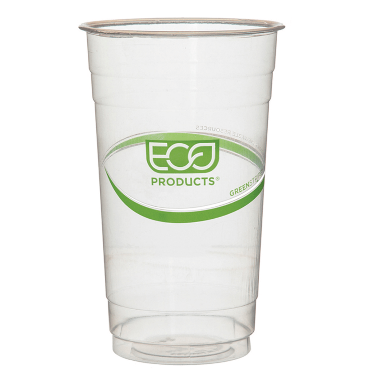 GreenStripe Renewable & Compostable Cold Cups - 24oz (QTY:1000)