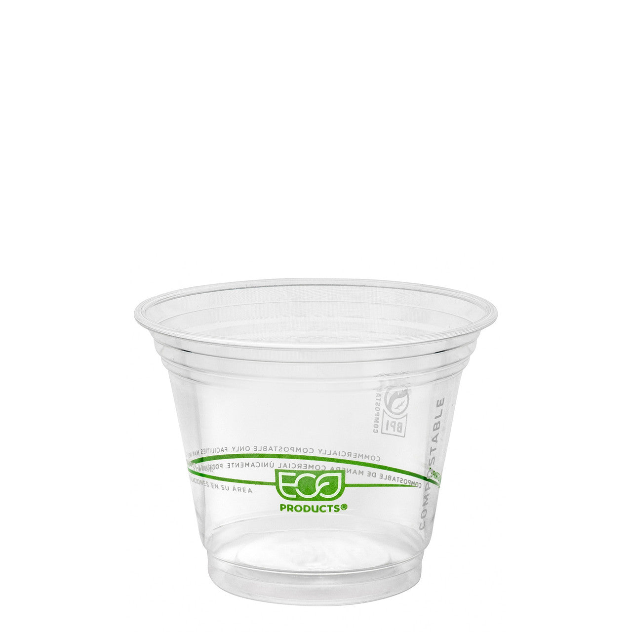 Eco-Products GreenStripe Compostable Cold Cups - 9 oz (QTY 1000), SKU EP-CC9S-GS