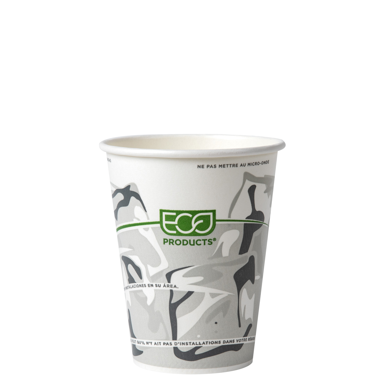 GreenStripe Renewable & Compostable Paper Cold Cup, Double-sided PLA, 12oz (QTY:1000)