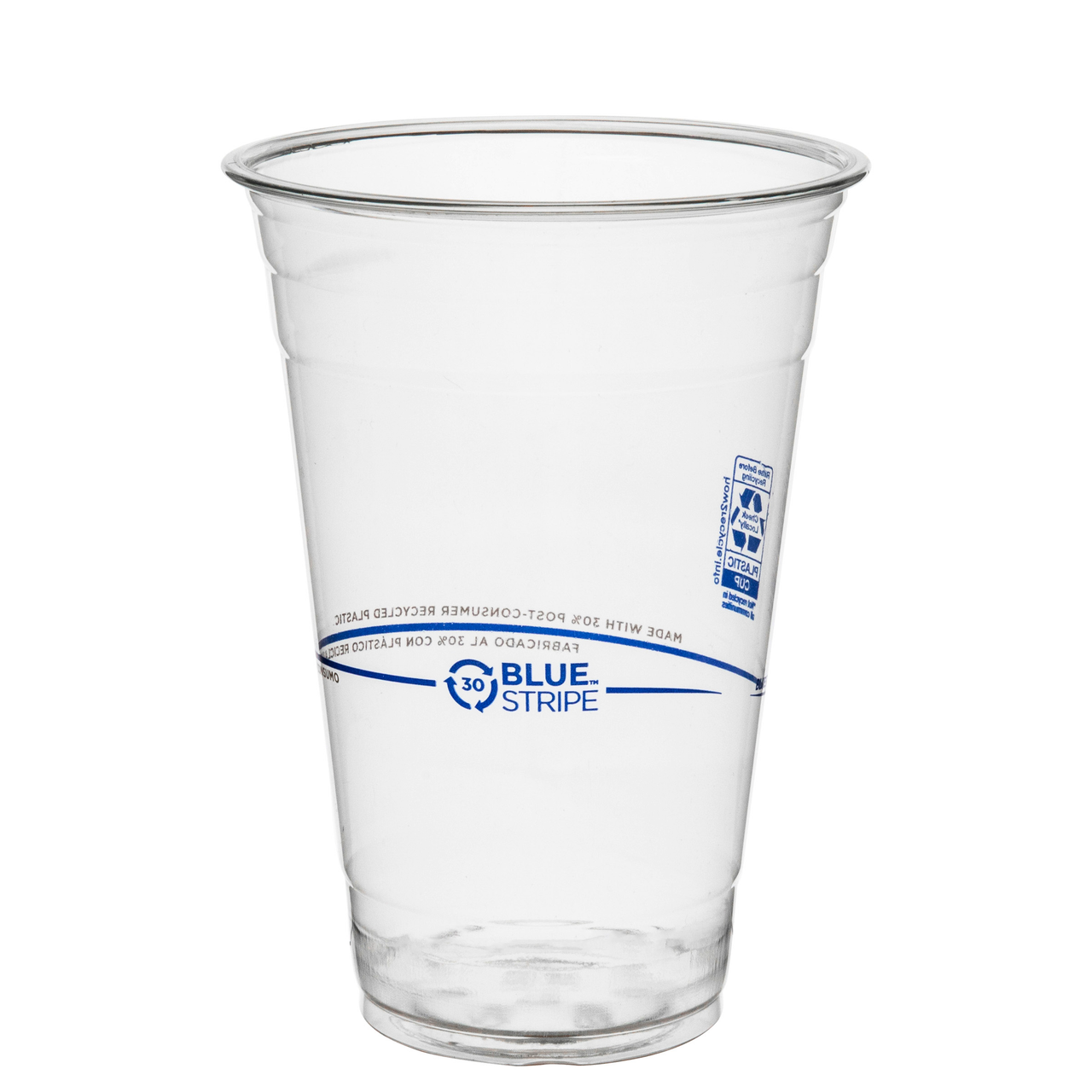 BlueStripe 30% Recycled Content Cold Cups - 20oz (QTY:1000)