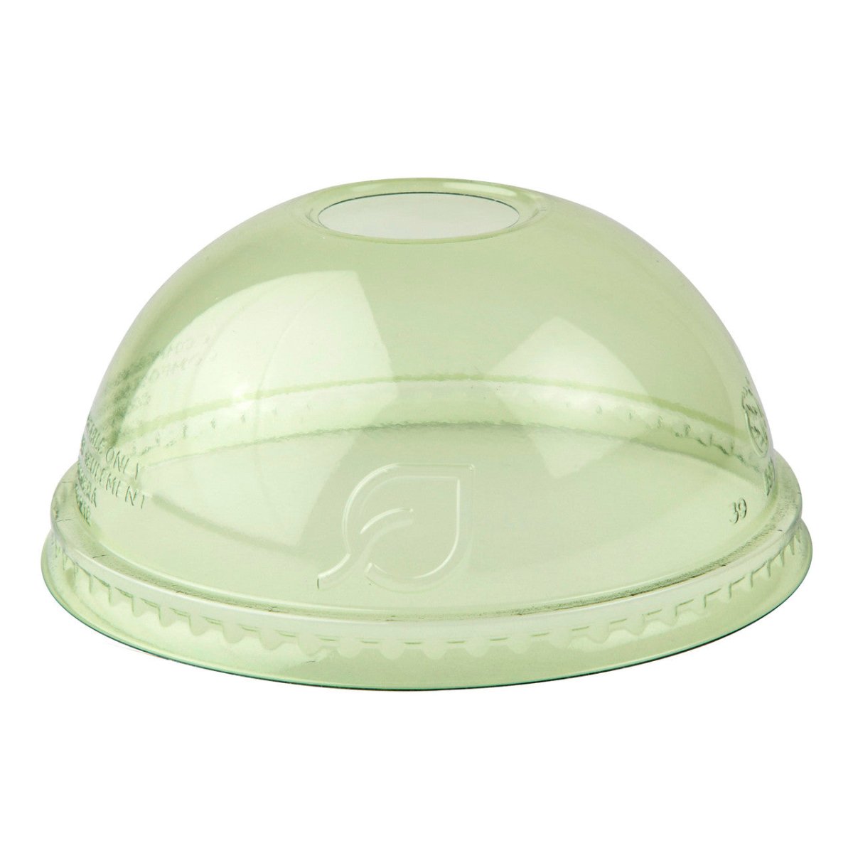 GreenStripe Veridian Renewable & Compostable Cold Cup Dome Lids - 9-24oz Green (QTY:1000)
