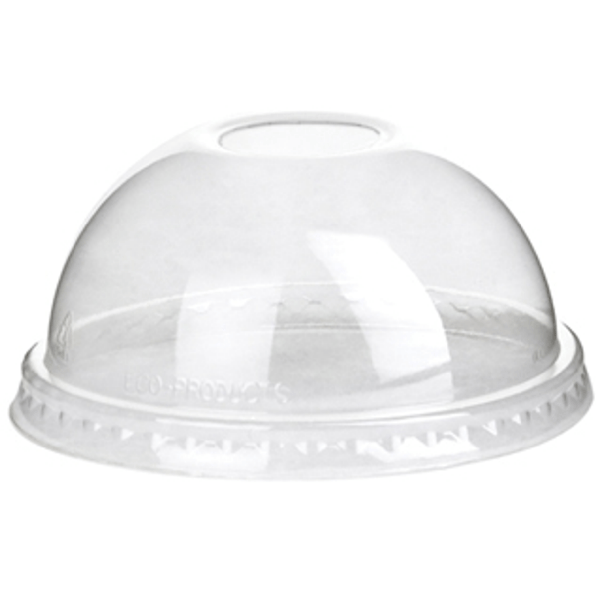 GreenStripe Renewable & Compostable Cold Cup Dome Lids, Fits 9-24oz Cold Cups (QTY:1000)