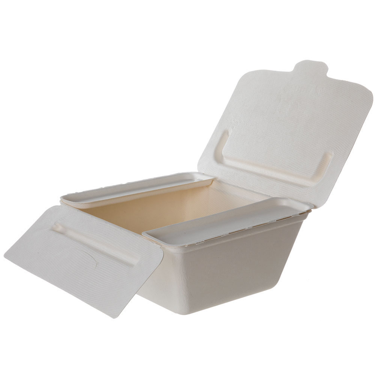 Vanguard Folia (VI) Renewable & Compostable Take-Out Container, 9 x 7.5 x 3.5in (QTY:150)