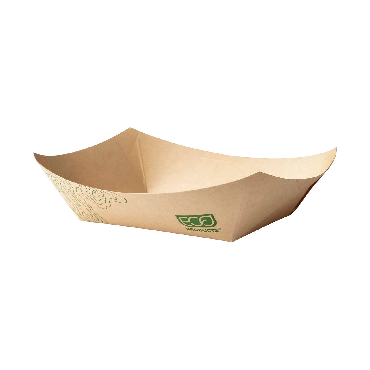 Eco-Products GreenStripe Compostable 2lb Food Tray (QTY 1000), SKU EP-FT2
