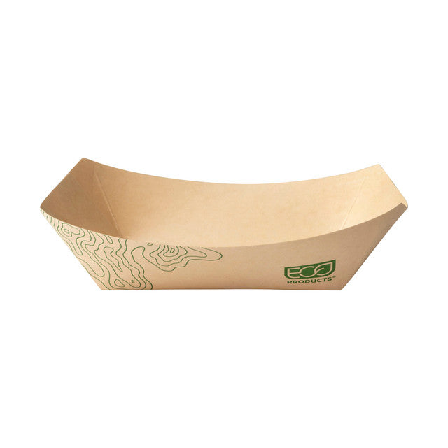 Eco-Products GreenStripe Compostable 2lb Food Tray (QTY 1000), SKU EP-FT2