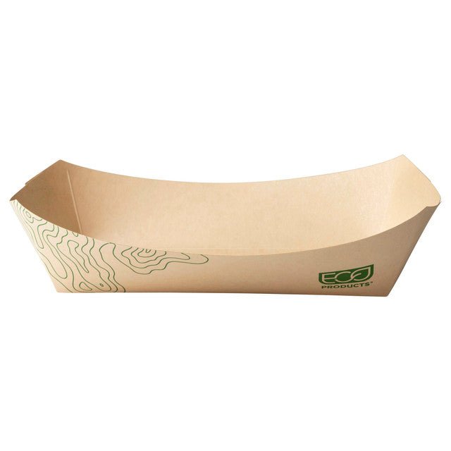 GreenStripe Renewable & Compostable 5lb Food Tray, FSC Mix Credit SA-COC-013255 (QTY:500)