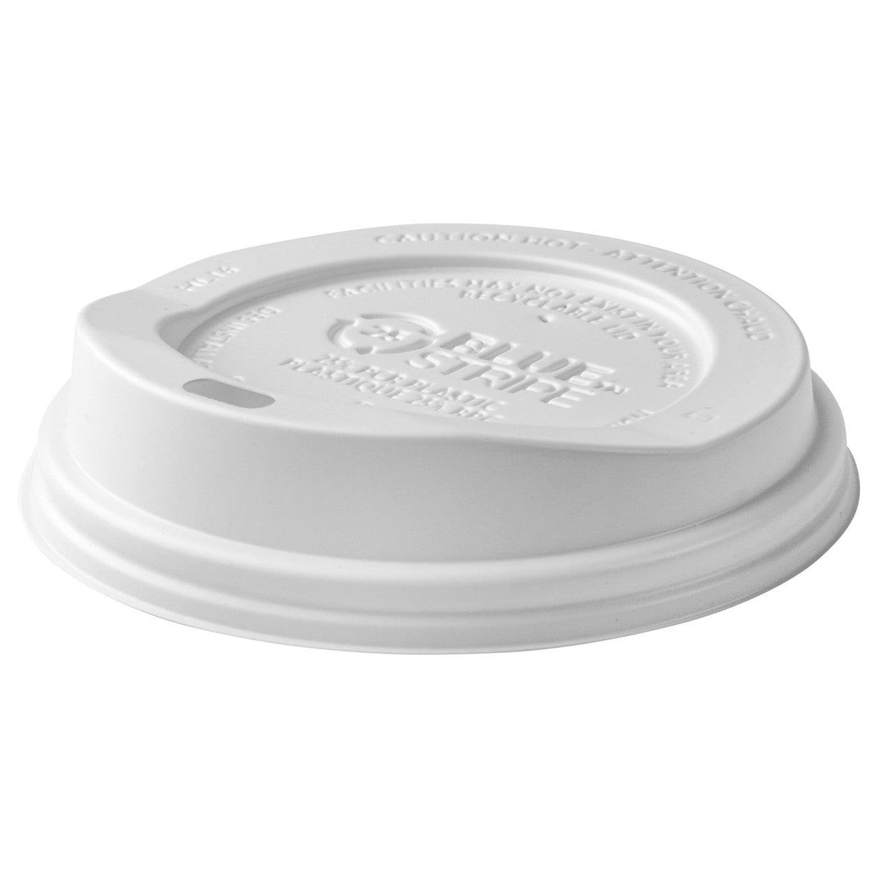 Eco-Products EcoLid White Hot Cup Lids 25% Recycled Content, Fits 10-20oz Cups (QTY 1000), SKU EP-HL16-WR