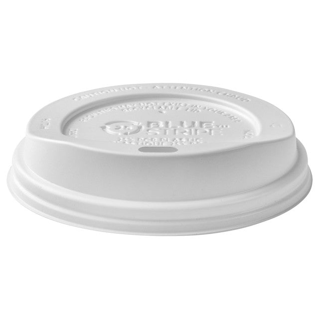 Eco-Products EcoLid White Hot Cup Lids 25% Recycled Content, Fits 10-20oz Cups (QTY 1000), SKU EP-HL16-WR