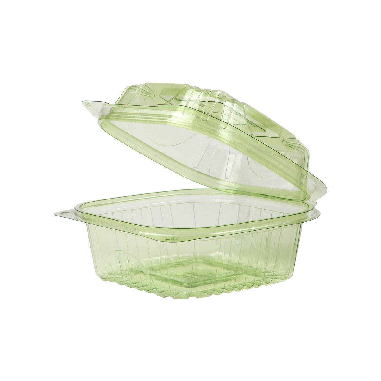 GreenStripe Renewable & Compostable Green Clamshells - 6in x 6in x 3in (QTY:240)