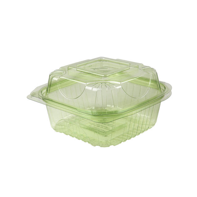 GreenStripe Renewable & Compostable Green Clamshells - 6in x 6in x 3in (QTY:240)