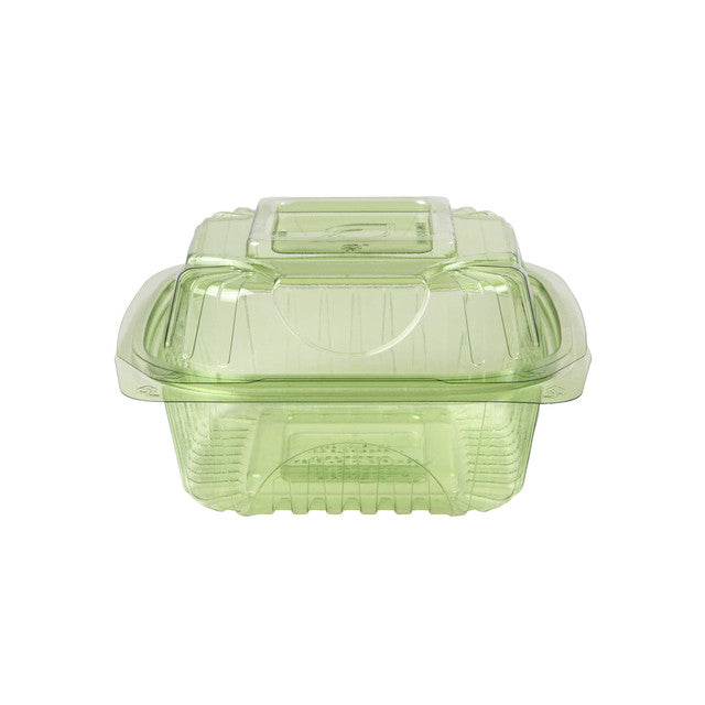 GreenStripe Renewable & Compostable Green Clamshells - 6in x 6in x 3in (QTY:240)