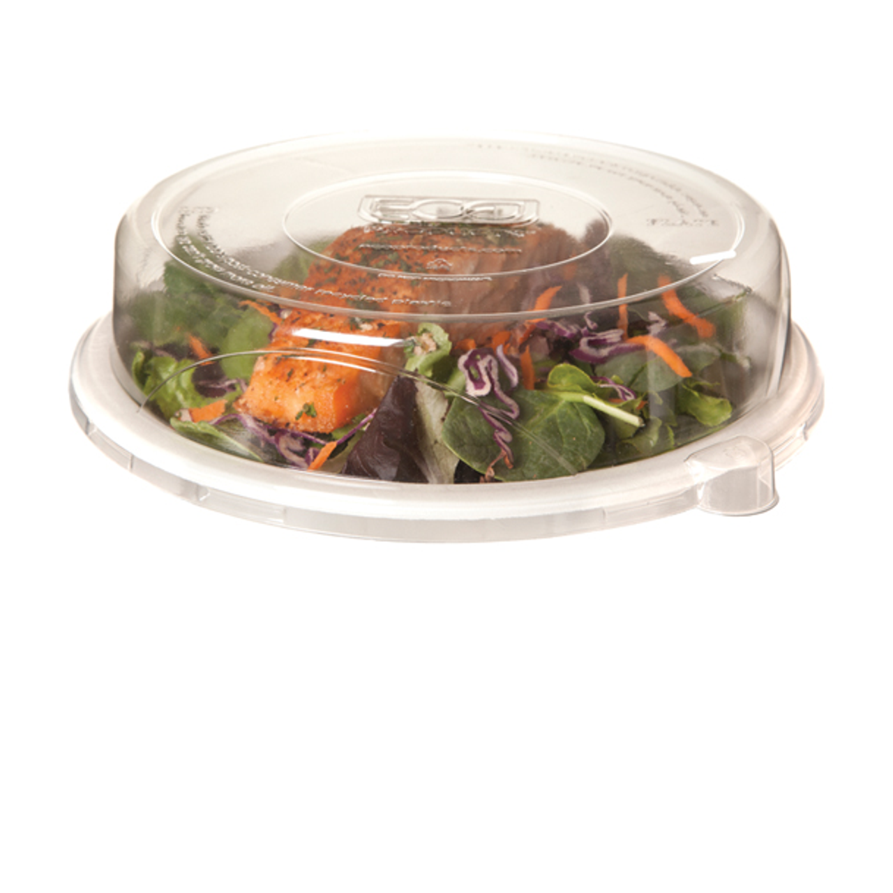 BlueStripe 100% Recycled Content Plate Lid, Fits 9in. Plate (QTY:300)