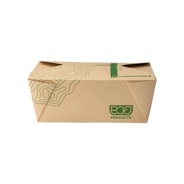 GreenStripe Renewable & Compostable 45oz Food Box #8, FSC Mix Credit SA-COC-013255 (QTY:400)