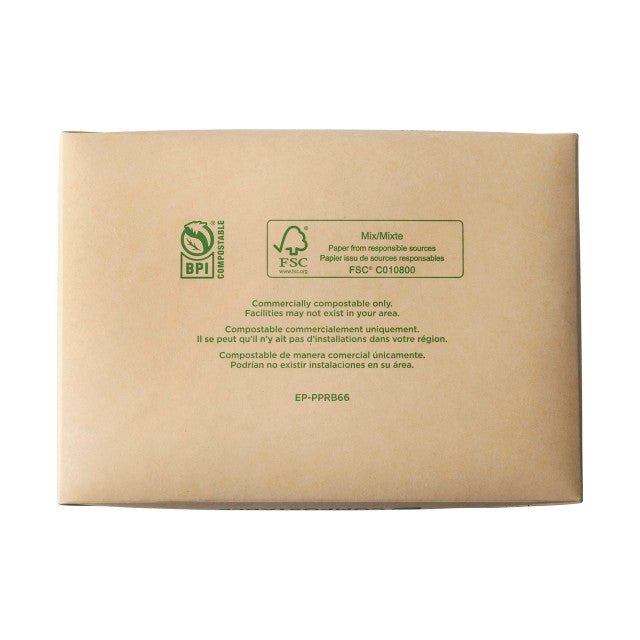 GreenStripe Renewable & Compostable 66oz Food Box #3, FSC Mix Credit SA-COC-013255 (QTY:200)