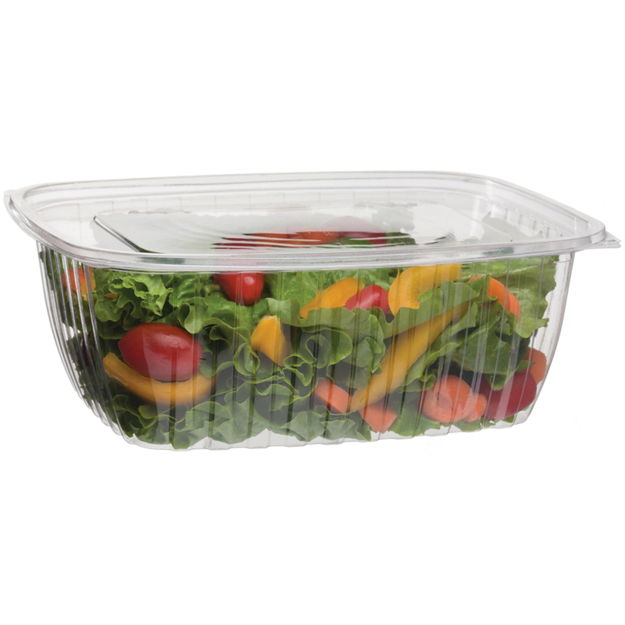 GreenStripe Renewable & Compostable Rectangular Deli Containers - 64oz (QTY:200)