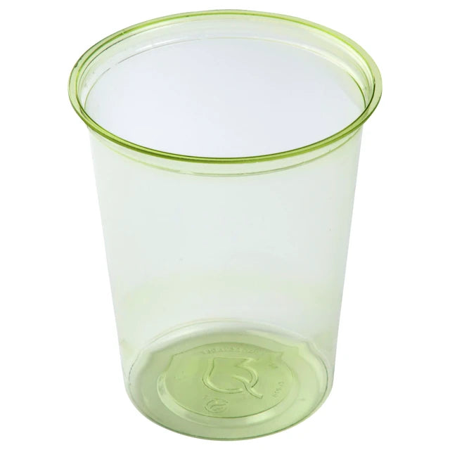 Eco-Products 32 oz PLA Round Deli Container Green Compostable Cold Food (QTY 500), SKU EP-RDP32GN