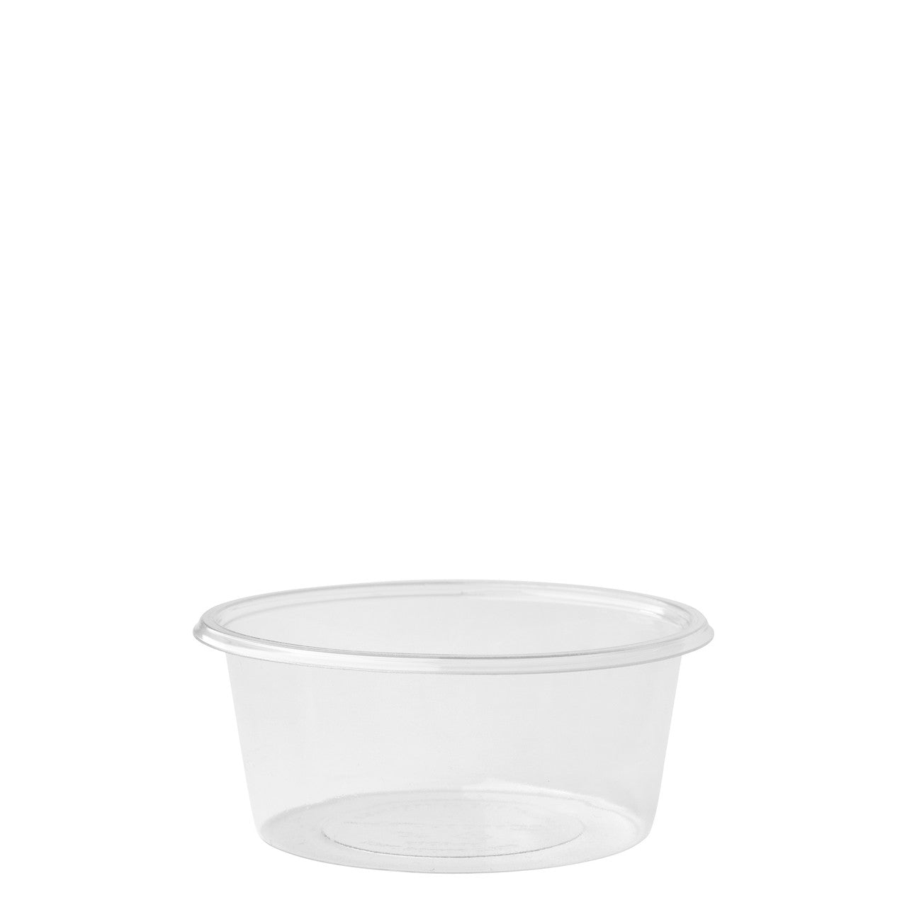 Eco-Products GreenStripe 5 oz Compostable PLA Round Deli Container, Lids Sold Separately (QTY 2000), SKU EP-RDP5