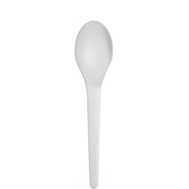 Vine Renewable & Compostable Spoon, 7in, Black (QTY:500)