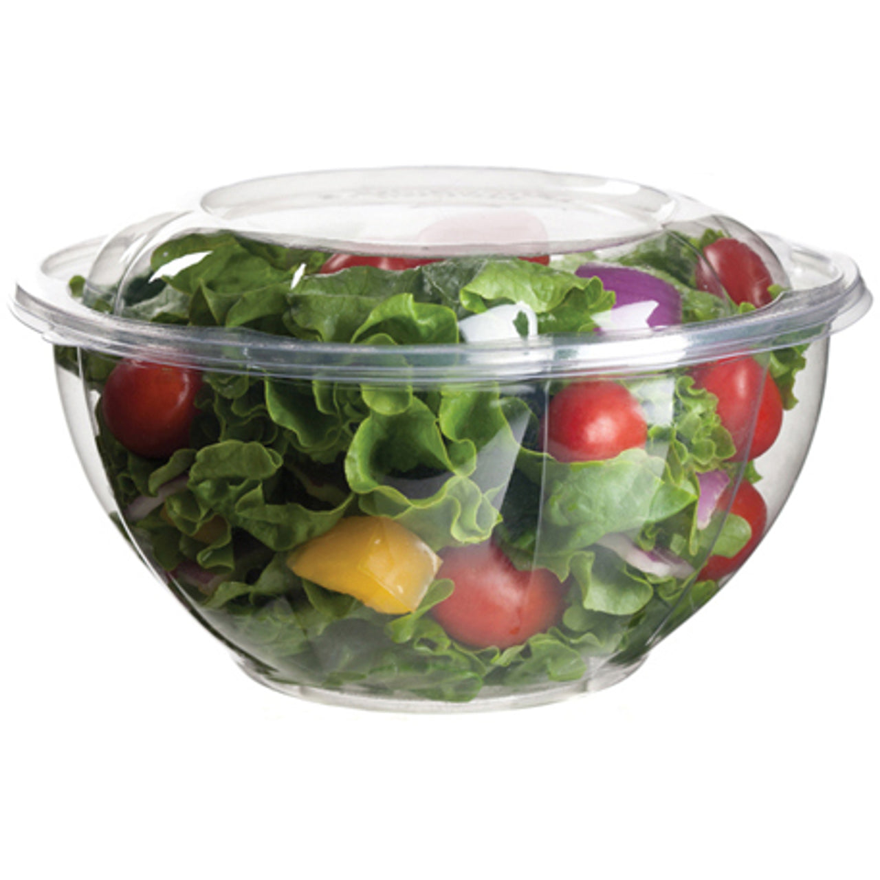 GreenStripe Renewable & Compostable Salad Bowls w/ Lids - 32oz (QTY:150)