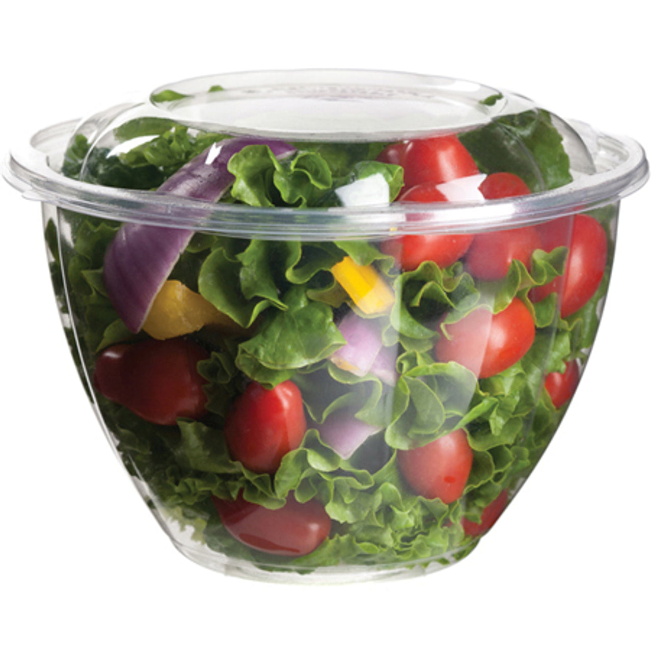 GreenStripe Renewable & Compostable Salad Bowls w/ Lids - 48oz (QTY:150)