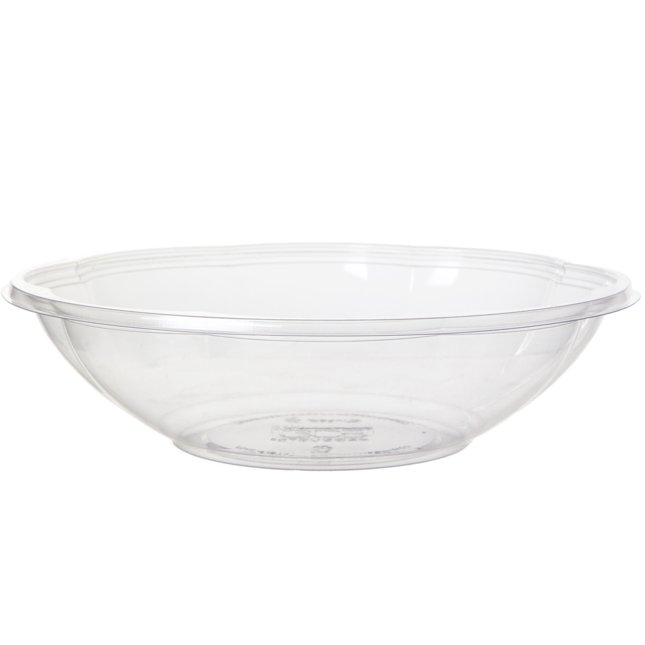 GreenStripe Renewable & Compostable Squat Salad Bowl Base - 48oz (QTY:300)