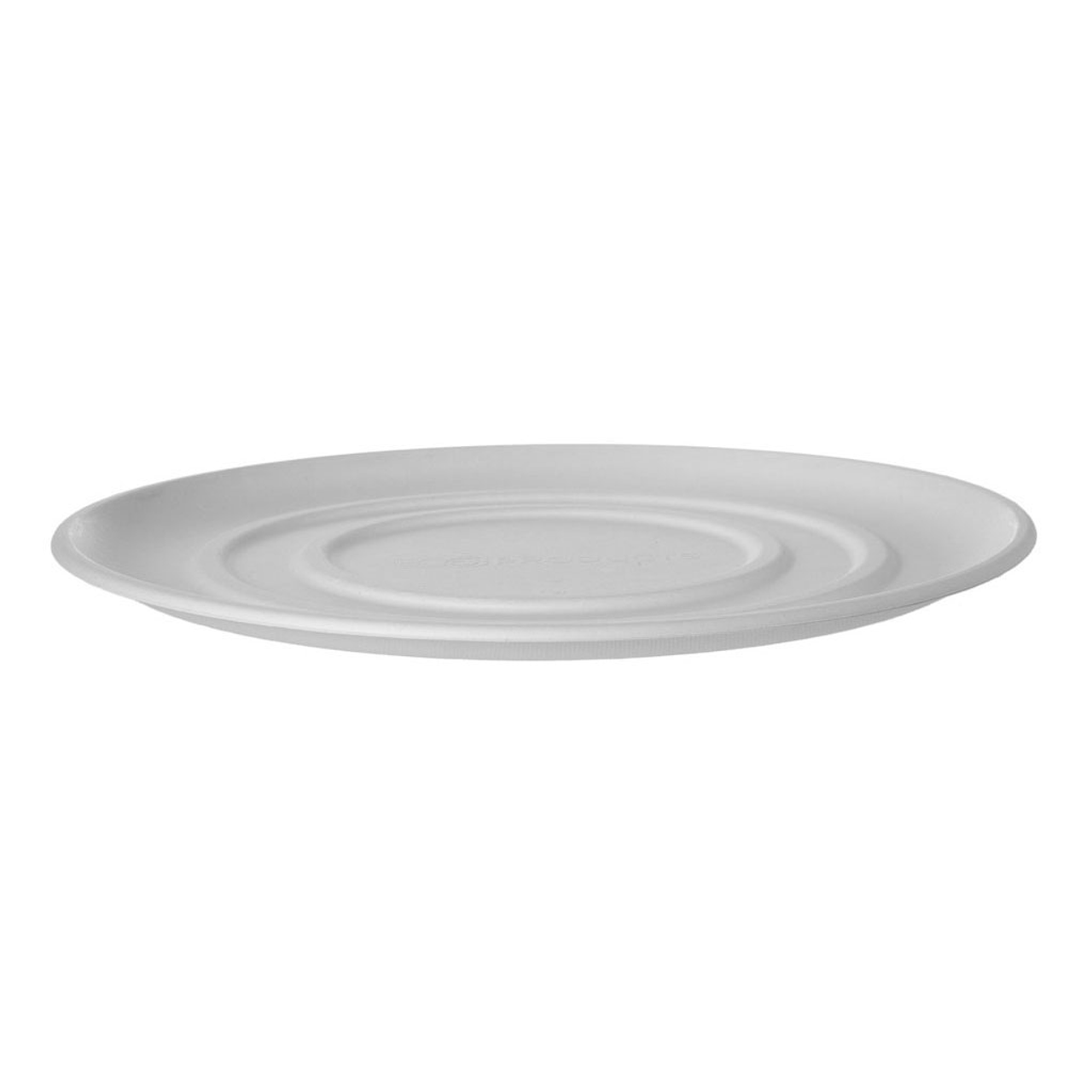 Vanguard 14in Sugarcane Pizza Tray Base, Renewable & Compostable (QTY:50)