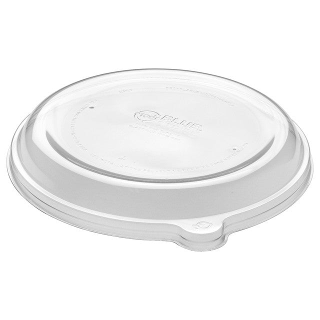 Eco-Products WorldView 9 in Round Take-Out Container Lid 100% Recycled PET Clear (QTY 300), SKU EP-SCR9LID