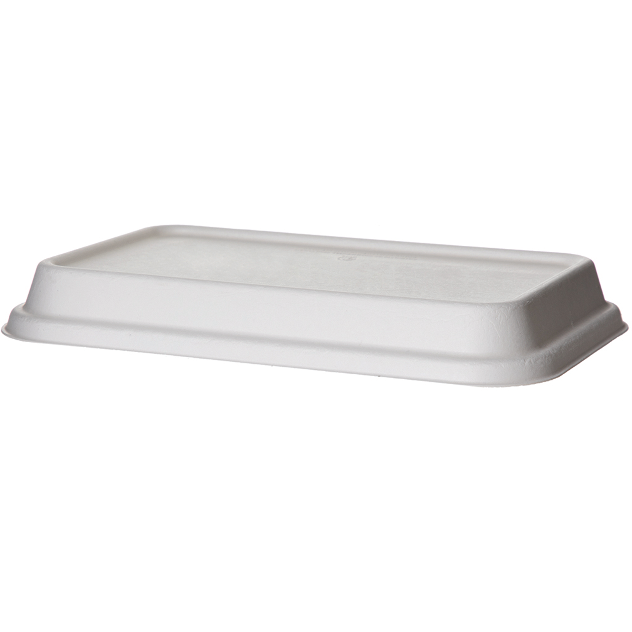 Eco-Products WorldView Compostable Sugarcane Domed Lid for 24-32oz Rectangle Take-Out Containers (QTY 400), SKU EP-SCRC24LIDSD