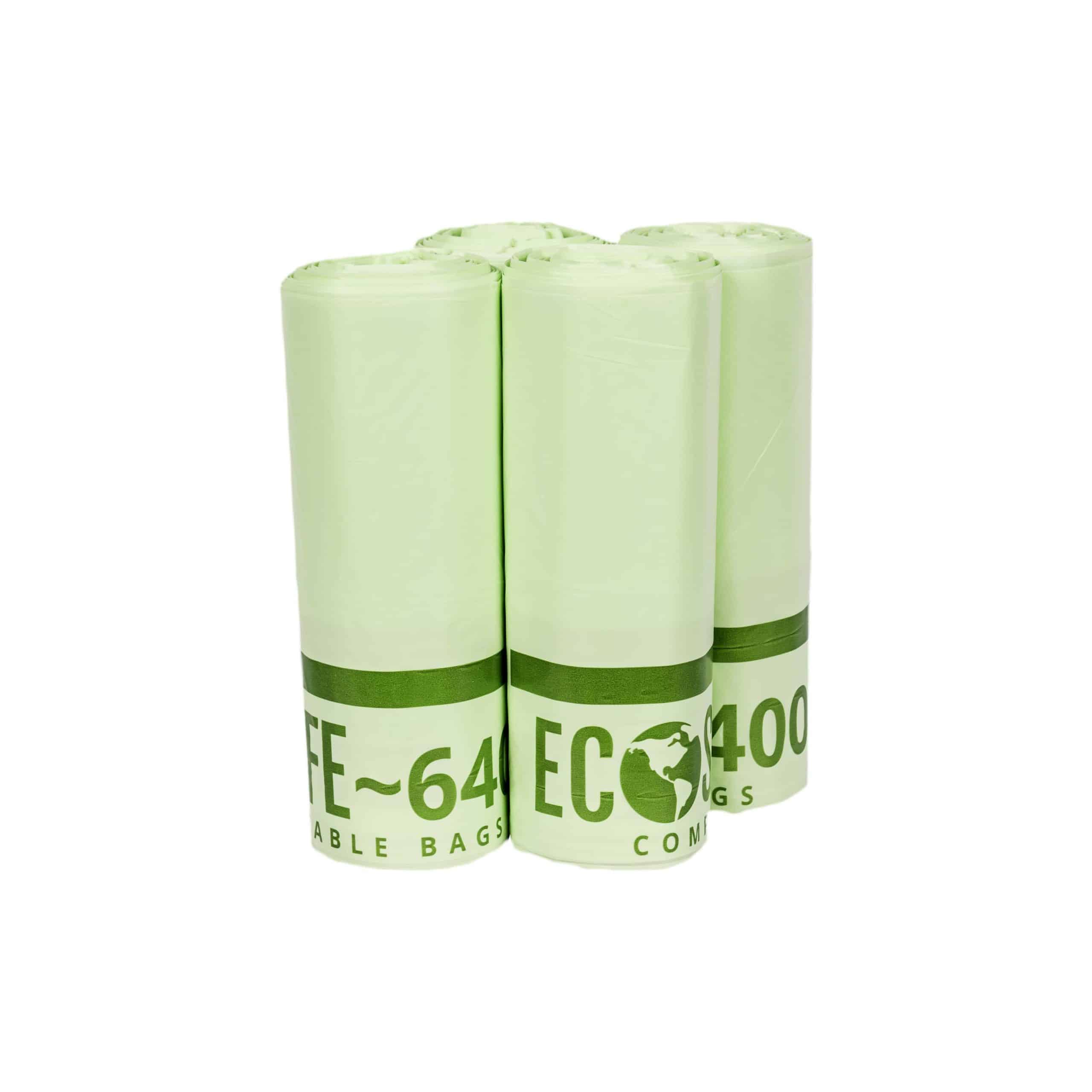 20 Gallon Compostable Bags EcoSafe 26x36 (QTY: 165)