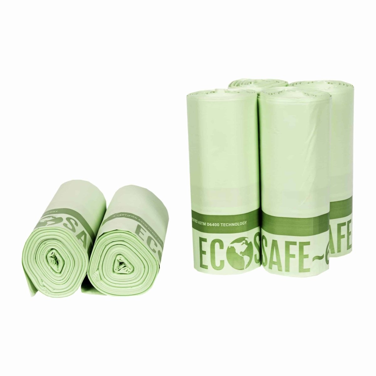EcoSafe 28×44″ Compostable Bag / Liner - 23 Gal (QTY:135)